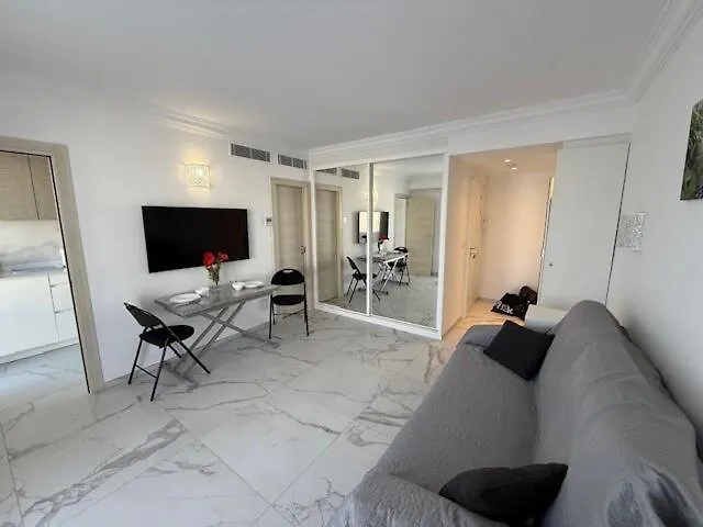 Modern Palm Beach T1 Apt Right Next To The Sea Cannes Apartment