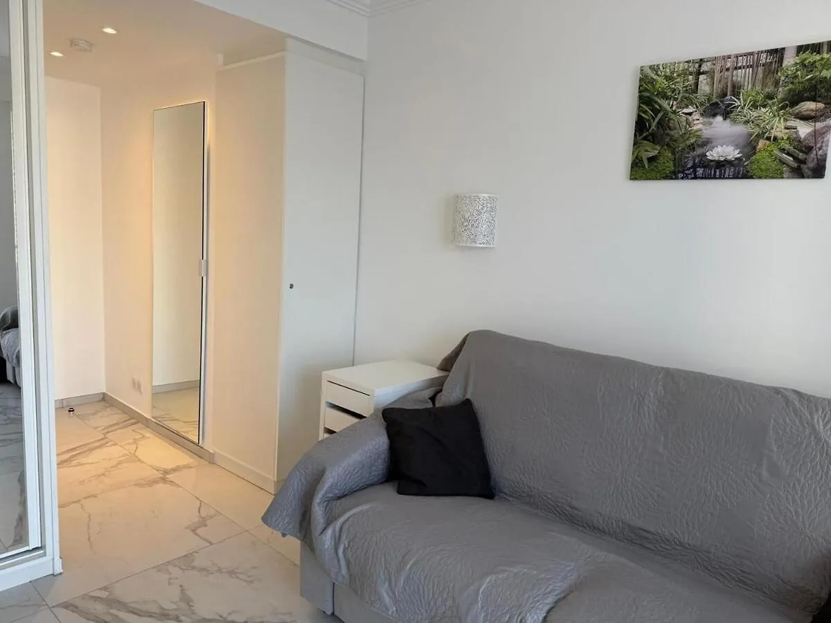 Modern Palm Beach T1 Apt Right Next To The Sea Cannes Apartment